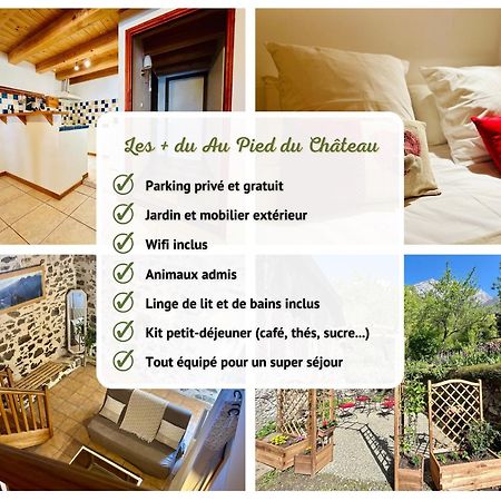 Au Pied Du Chateau- Parking Wifi Jardin - Clg Savoie Freterive Zewnętrze zdjęcie