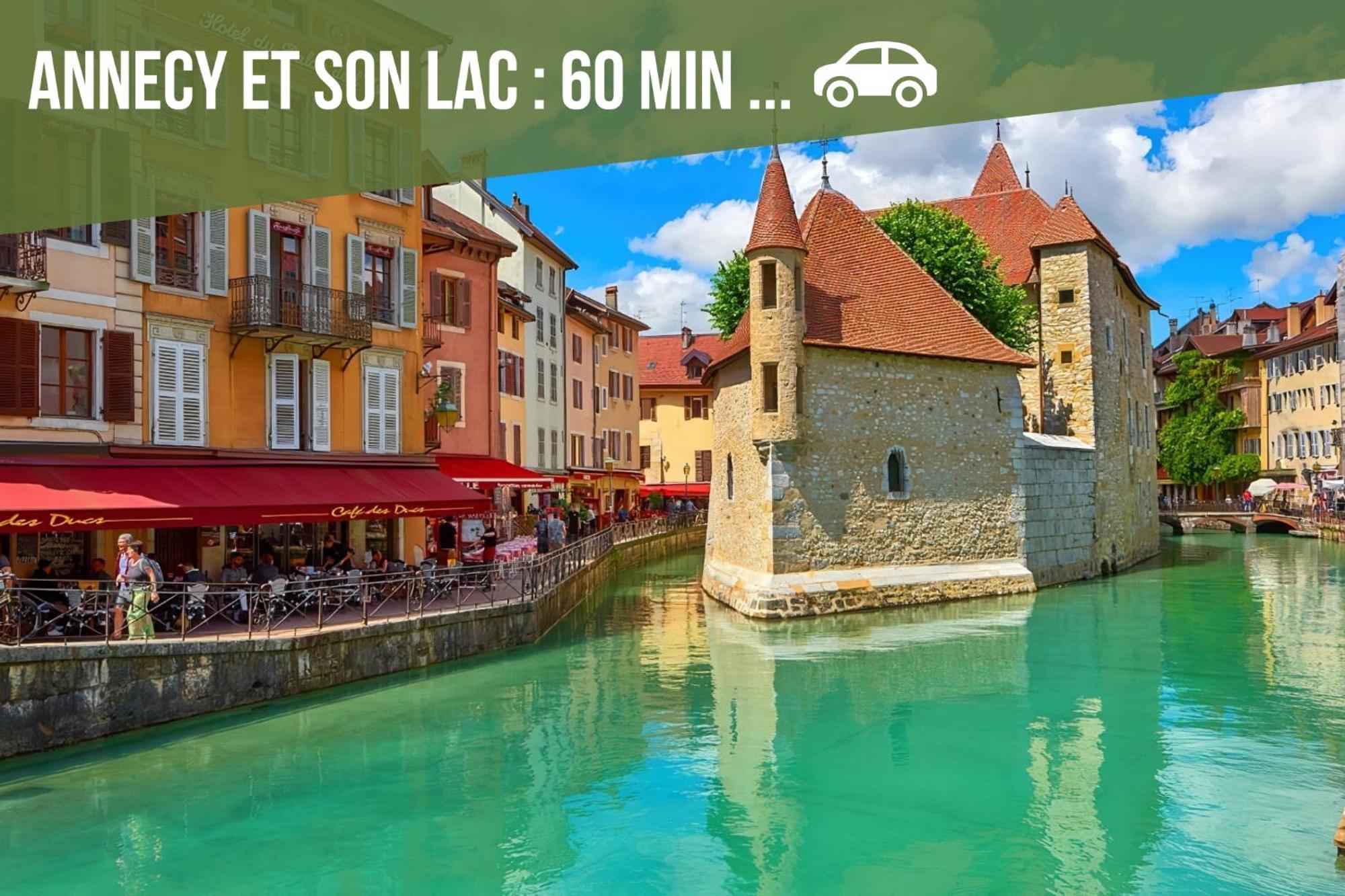 Au Pied Du Chateau- Parking Wifi Jardin - Clg Savoie Freterive Zewnętrze zdjęcie